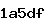 Confirmation Code